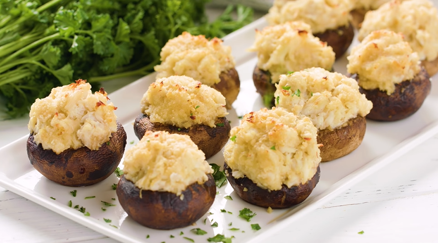 quick & easy stuffed mushrooms recipe