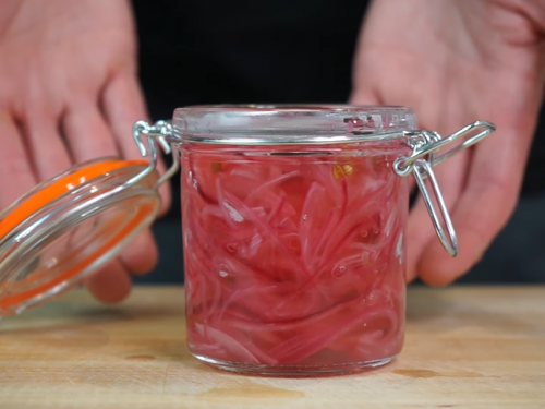 quick pickled red onions recipe