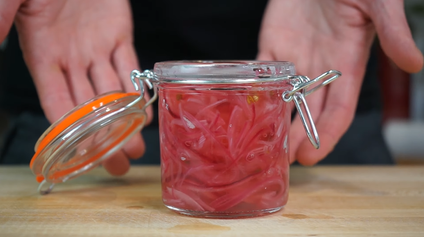 quick pickled red onions recipe