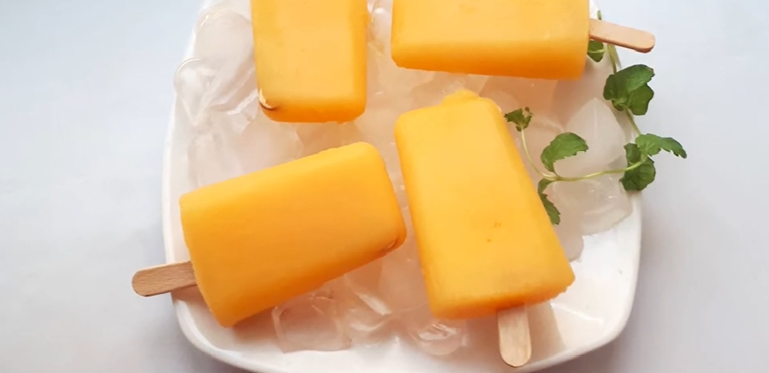 real food orange cream ice pops recipe