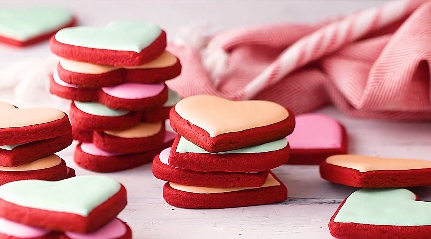 red hearts cookie recipe
