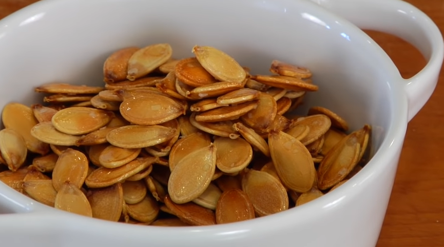 roasted and toasted pumpkin seeds recipe