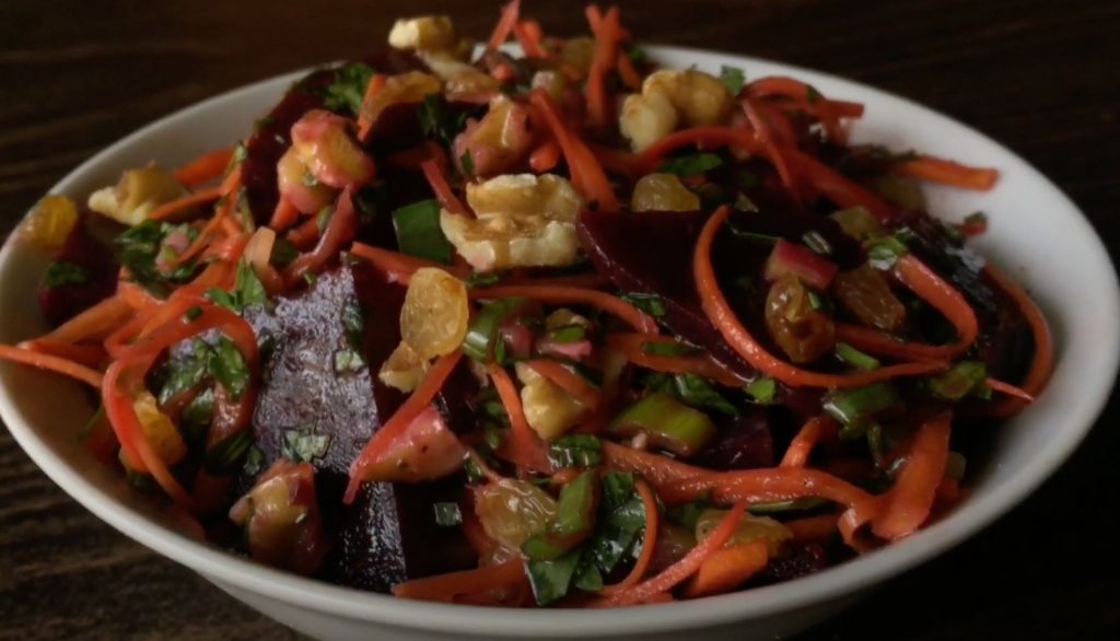 Roasted Beet, Quinoa, and Carrot Salad Recipe