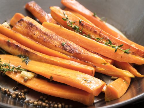 roasted carrots with thyme recipe