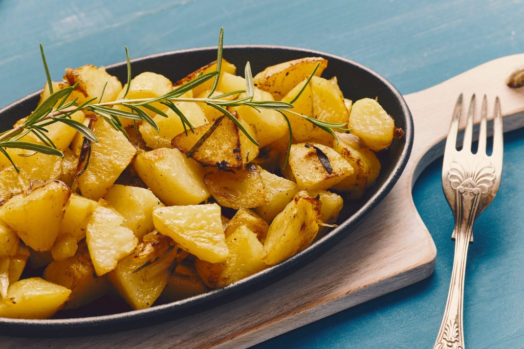 roasted rosemary onion potatoes recipe