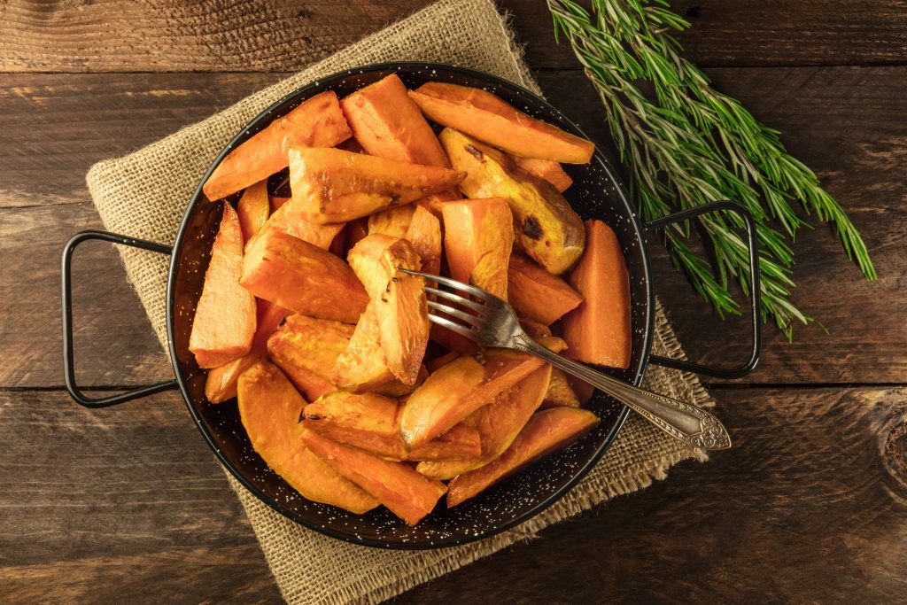 roasted sweet potatoes recipe