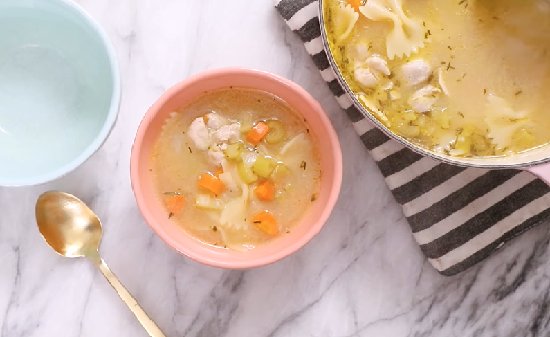 rosemary chicken noodle soup recipe