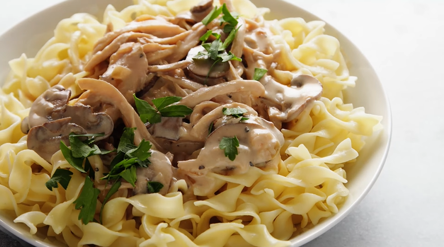 rotisserie chicken stroganoff recipe