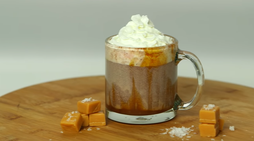 salted caramel hot chocolate recipe