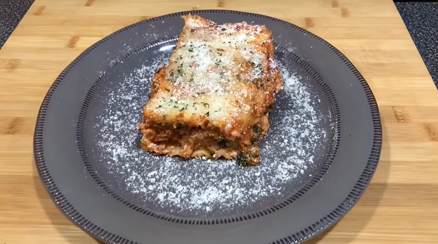 sauceless garden lasagna