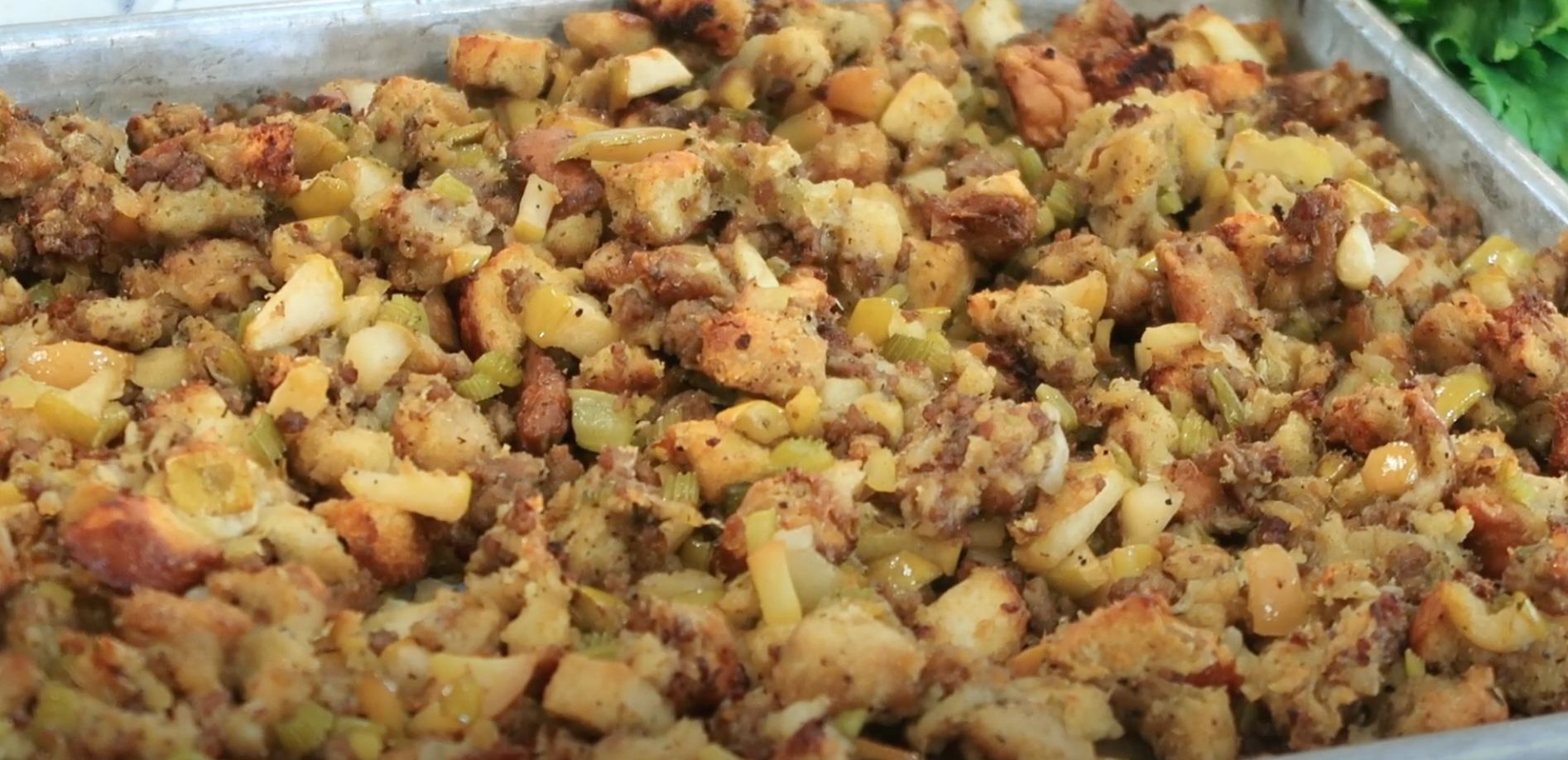 Apple & Sausage Stuffing Recipe