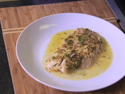 sauteed catfish with mustard sauce recipe