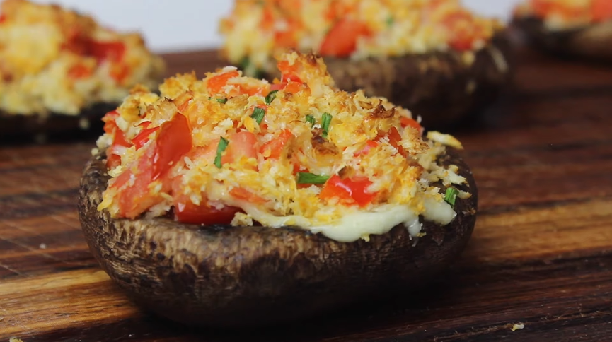 scalloped portobello mushrooms recipe