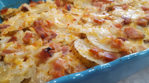 scalloped potatoes and ham recipe