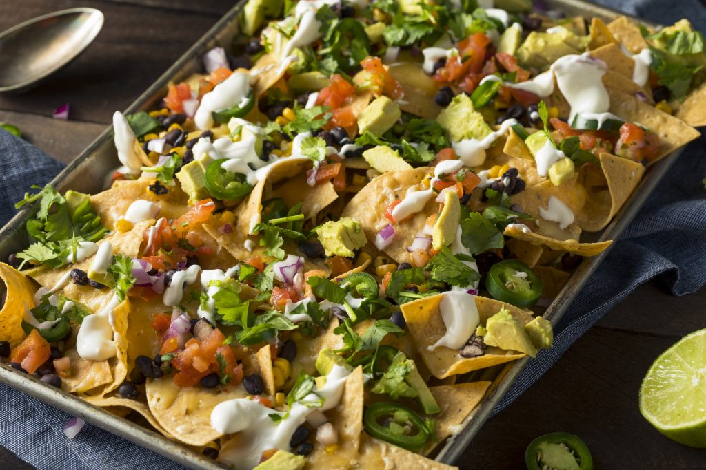 sheet pan chicken nachos recipe