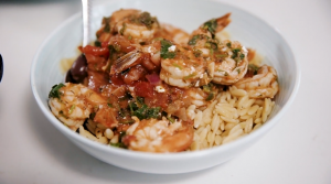 shrimp and feta stew recipe