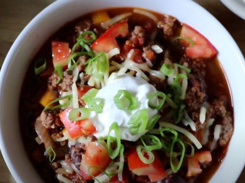 Slow Cooker Hearty Beef and Bean Chili Recipe