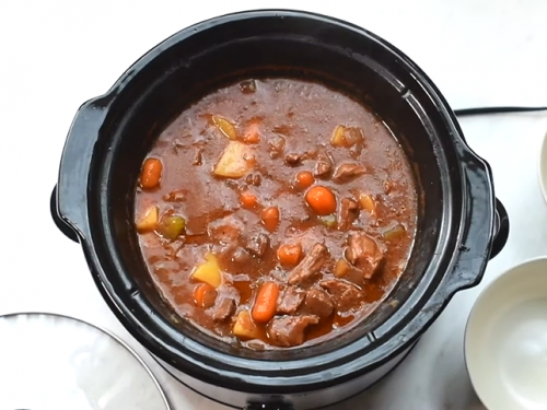 slow cooker beef stew recipe