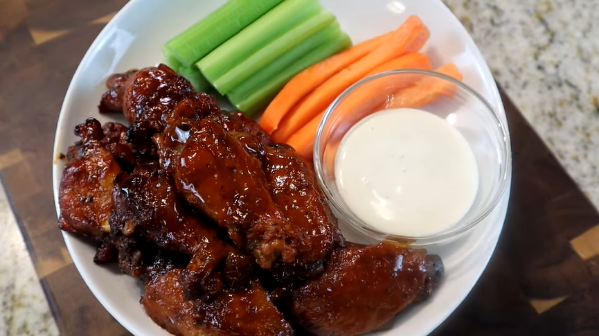 slow cooker honey buffalo chicken wings recipe