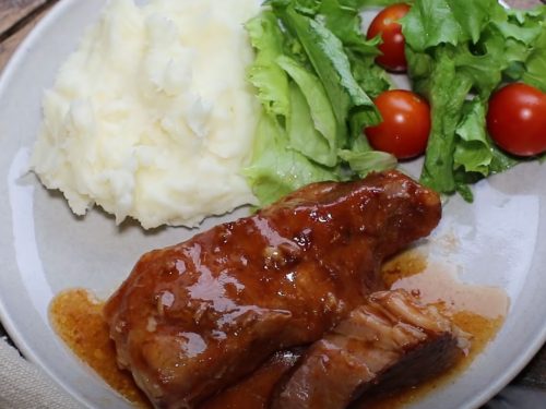 Slow-Cooker Sweet-and-Sour Country Style Ribs Recipe