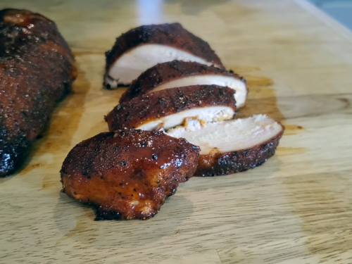 smoked chicken breast recipe