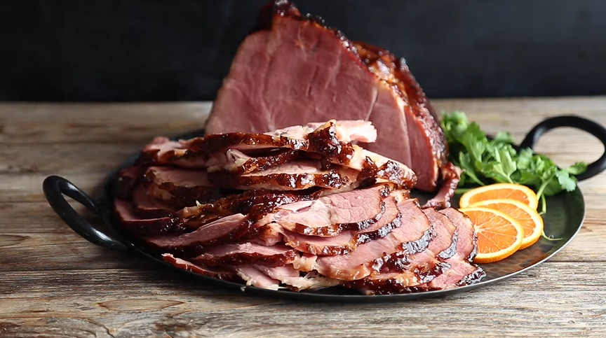 smoked ham with brown sugar glaze recipe