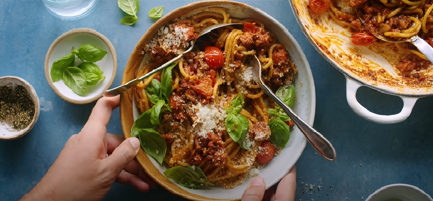 spicy whole wheat linguini with sausage recipe