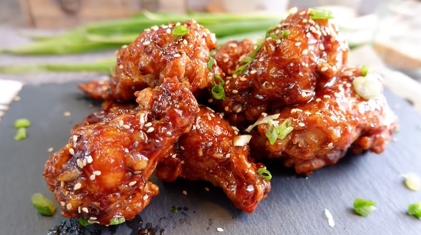 sticky asian chicken wings recipe