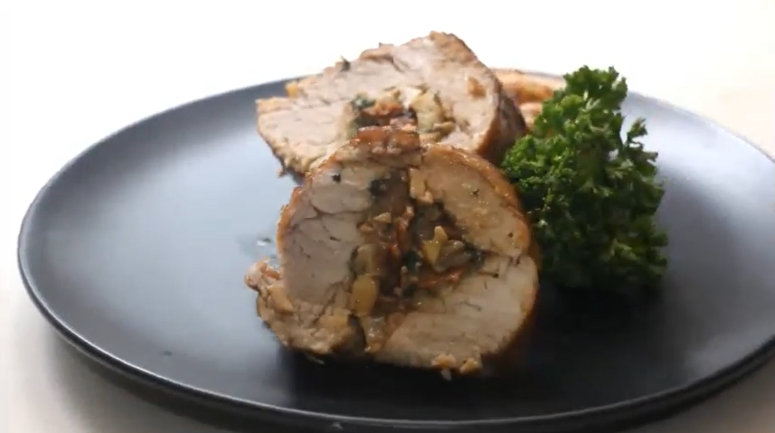 stuffed pork tenderloin recipe