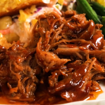 Sweet and Smoky Slow-Cooked Pulled Pork Loin