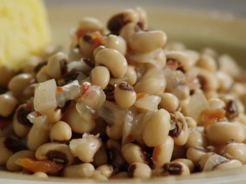 sweet and sour black-eyed peas recipe