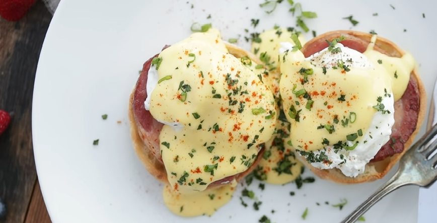 swiss chard eggs benedict recipe