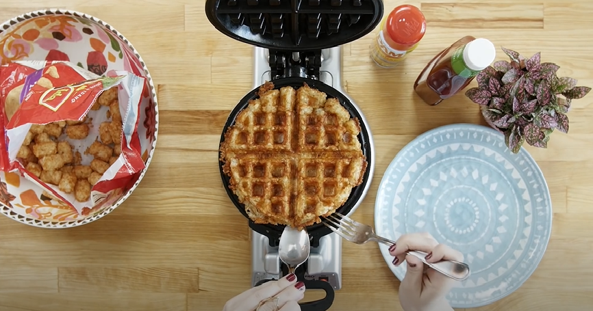 tater tot waffles recipe