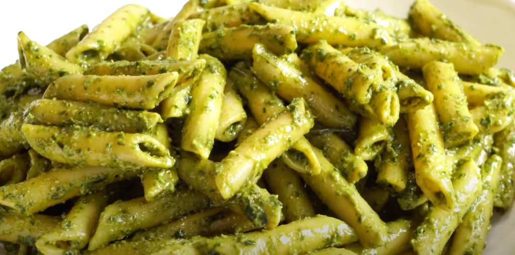10 Minute Pesto Pasta Recipe