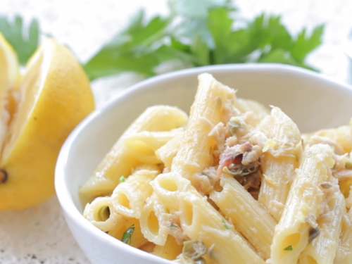 tuna and lemon pasta recipe