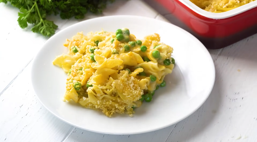 tuna cheese whirl casserole recipe