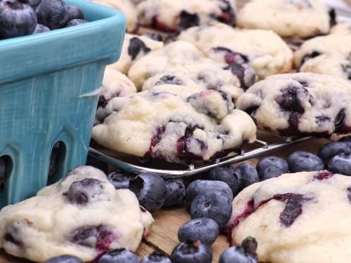 blueberry muffin cookies recipe