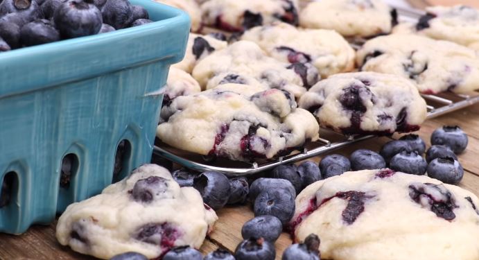 blueberry muffin cookies recipe