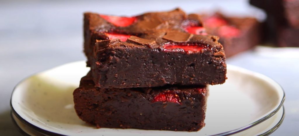 strawberry brownie delight recipe