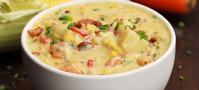 slow cooker chicken corn chowder recipe