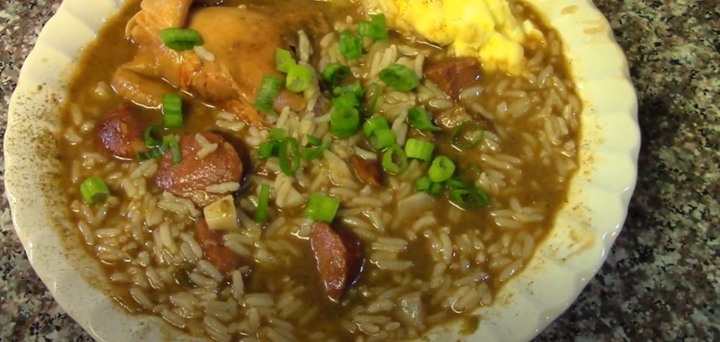 easy chicken and sausage gumbo recipe