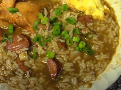 easy chicken and sausage gumbo recipe