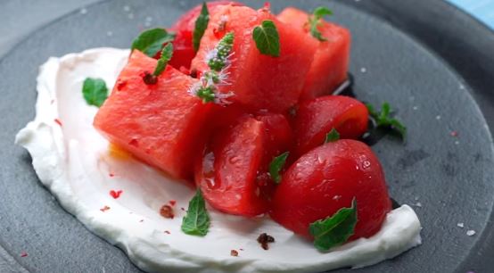 easy watermelon salad recipe