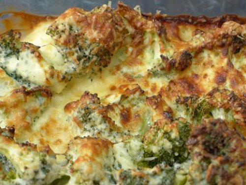 cheesy broccoli casserole recipe