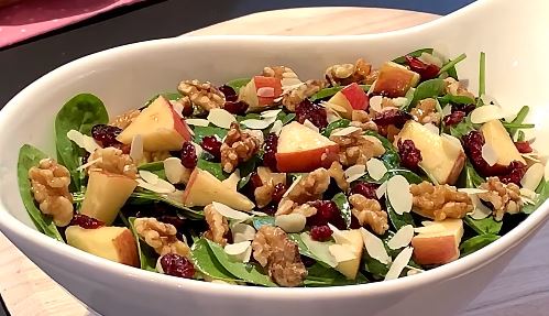 baby spinach salad in balsamic vinagrette recipe