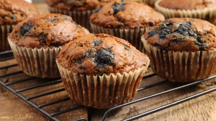 blueberry honey bran muffins recipe