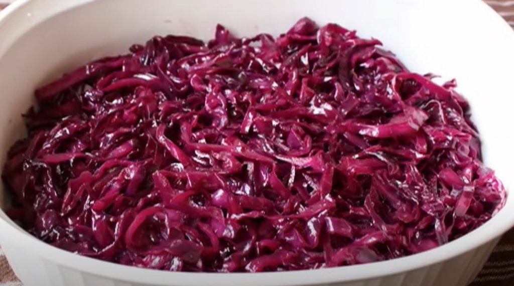easy braised red cabbage recipe