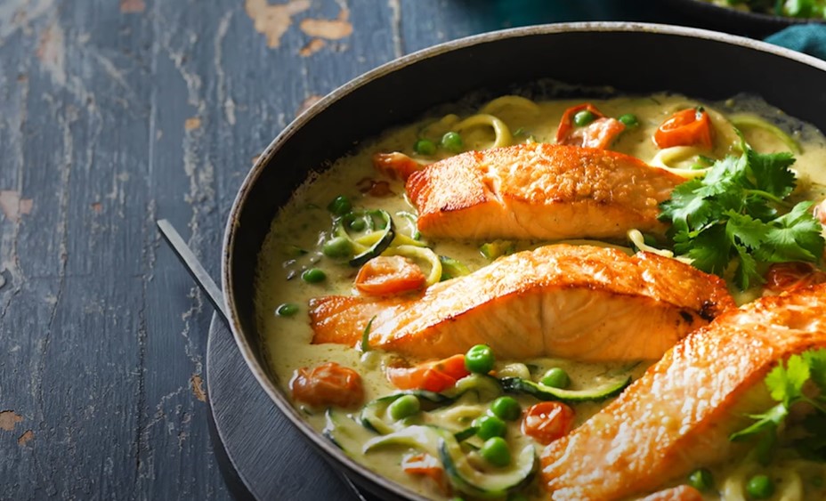 green curry salmon recipe