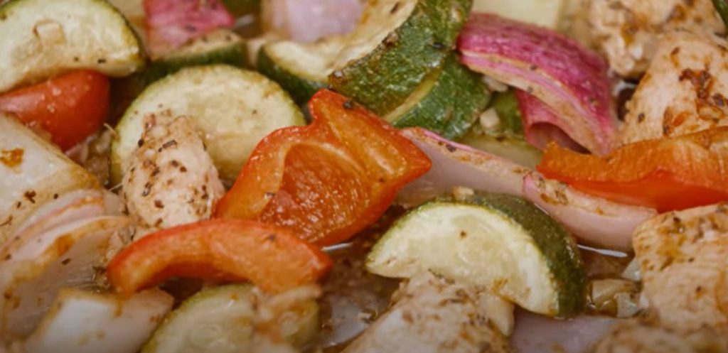 sheet pan chicken with vegetables recipe