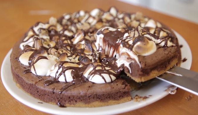 s’mores brownie pie recipe